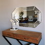 Hanah Home Espejo de Hotel A310Y Plateado